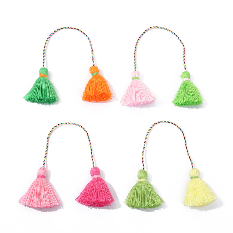 10 PCS/Package 20cm Cotton Tassel Rope display picture 6