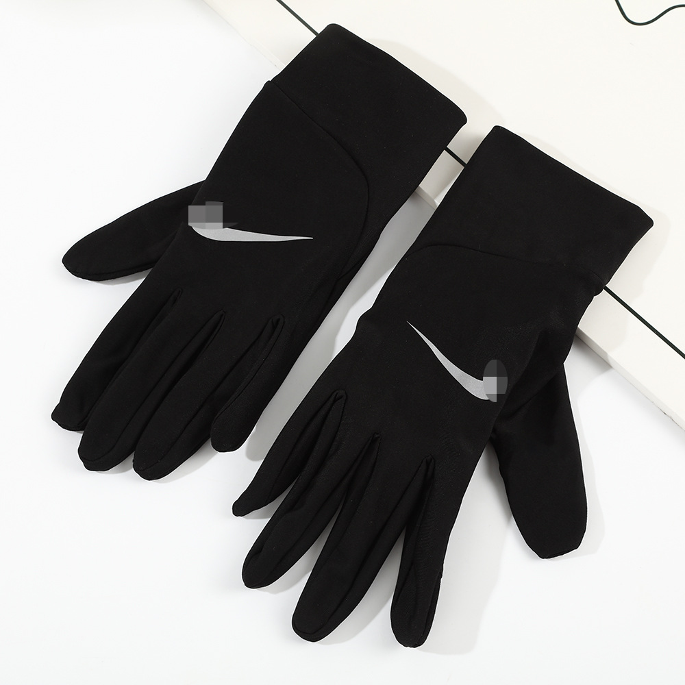 Sports Gloves for Men and Women, Outdoor Motorcycle Riding Warm Gloves, Windproof and Cold-Proof, Finger-Separated Touch Screen Gloves
