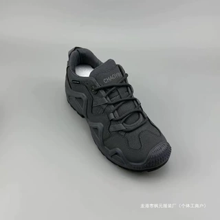 男鞋秋冬季新款户外运动防滑厚底耐磨休闲登山潮鞋潮流百搭劳保鞋