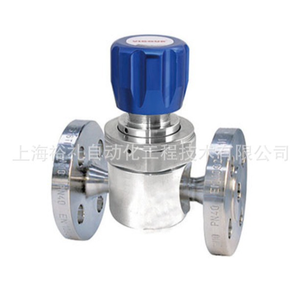 VIGOUR管路式减压器不锈钢316L气体减压器特气压力调节器稳压器