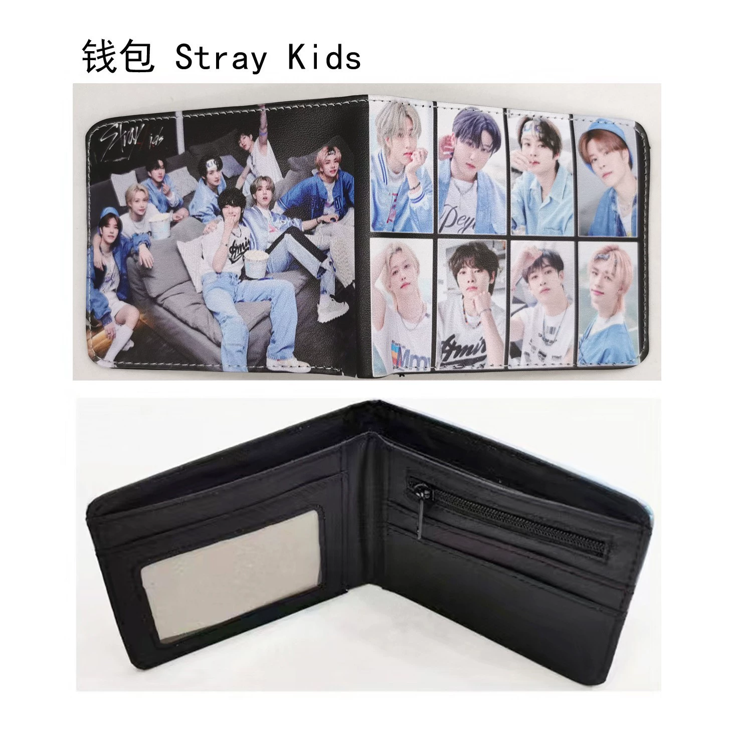 Набор украшений Stray Kids, подвеска из нержавеющей стали, брелок и держатель карт