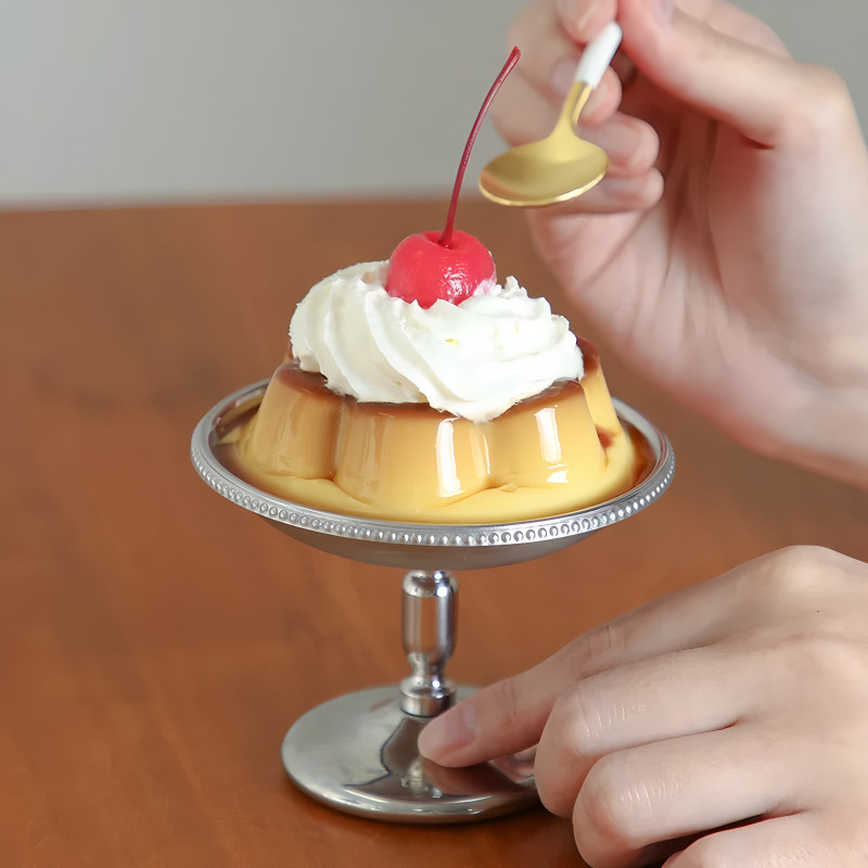 304ステンレスアイスクリームカップIceCreamCup布丁カップ高足デザートカップアイスクリームカップ復古ハンマーポイント|undefined
