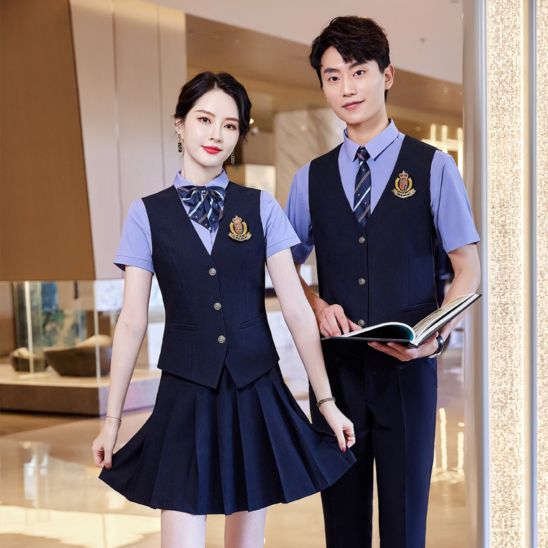 2025 New Jk Uniform College Style Formal Vest Suit Men's Professional Attire Student School Uniform Source Factory