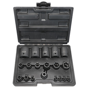 Tesla battery pack screw removal tool five-flower six-flower wrench special screw wide E-type 6-angle EP sleeve