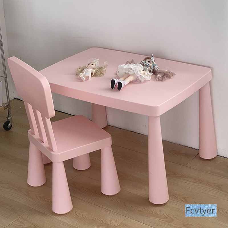 Miaola Writing Desk Plastic Toy Desk Bookshelf Home Baby Study Table Kindergarten Thickened Table Children's Table