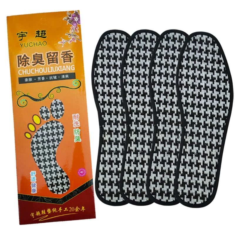 Прямые с фабрики мужчины и женщины дезодорант благовония стелька Защита ног запах дышащий впитывающий пот Освежающая стелька оптом