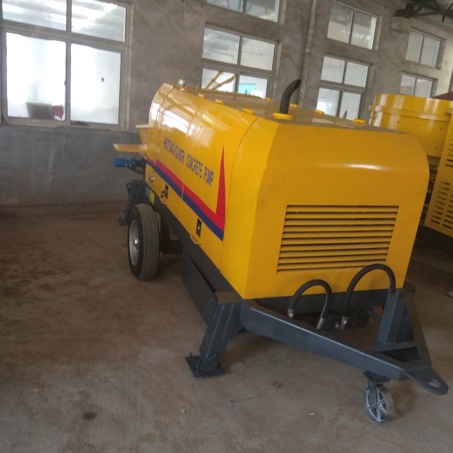 小型柴油混凝土输送泵 40柴油混凝土输送泵 40柴油机输送泵