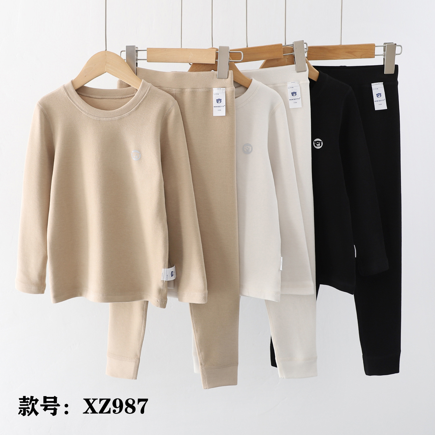 儿童秋冬家居服舒适套装