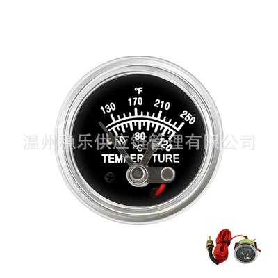 Murphy Water Temperature Gauge Murphy Instrument 1.2m 2.4m 3.6m 40-120 ℃ Wenle Instruments (automobile instrument) - red-line-12m