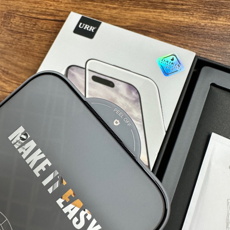 URR适用于iphine17pro max高清钢化膜3D微雕高清高透|undefined