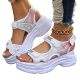 Foreign Trade Roman Sandals Women's 2025 Summer New Thick-soled Korean Style Casual Sports Sandals Student Platform Sandals