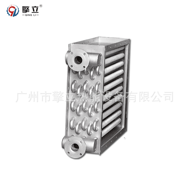 工厂定做导热油热交换器 空气散热器 钢管铝翅片式蒸汽换热器厂家
