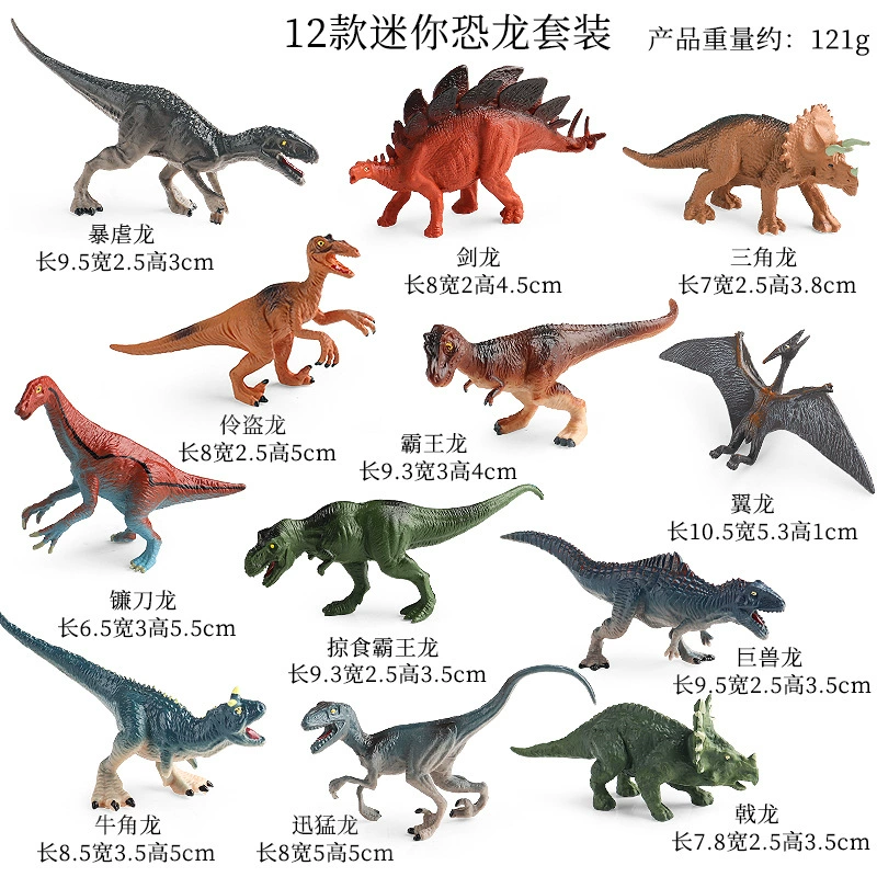 Cognitive realistic marine animal model, dinosaur, toy