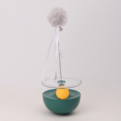 One piece drop shipping cat toy cat stick wholesale cat toy hair ball bell bite resistant tumbler pet supplies