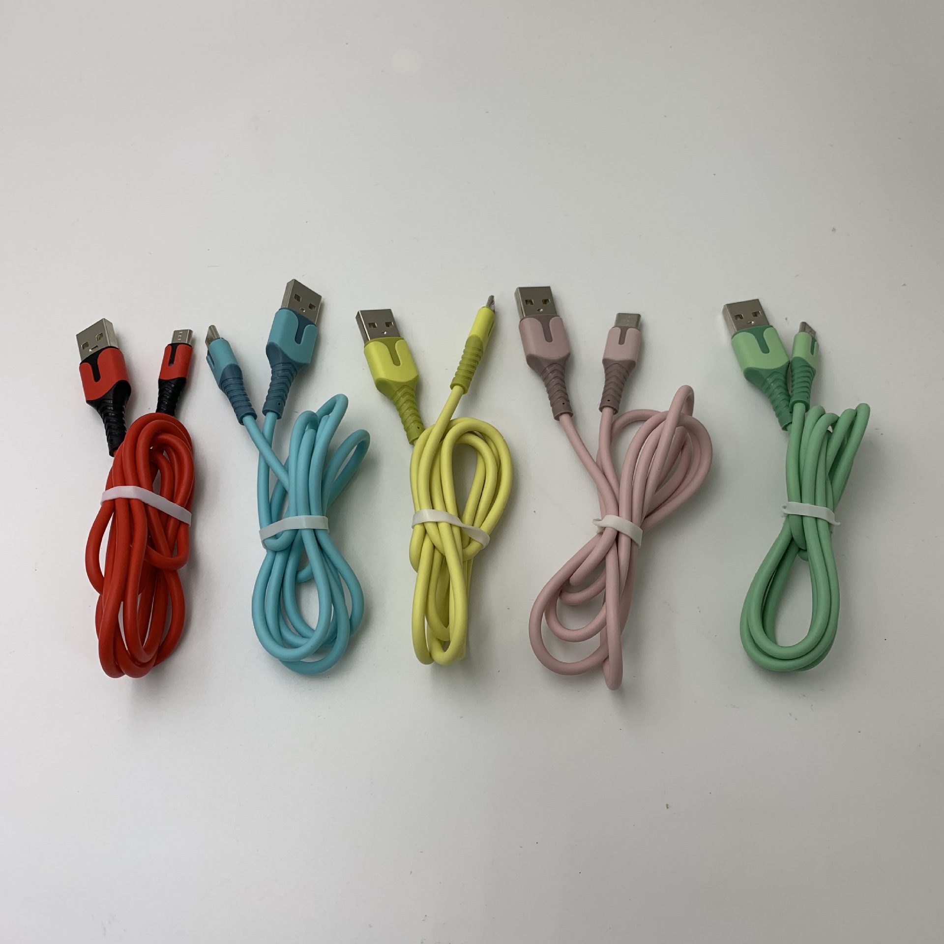 Adatto per Apple TYPE-C Android con cavo dati LED, indicatore luminoso a forma di sirena, cavo di ricarica rapida colorato per telefono cellulare_voghion.com