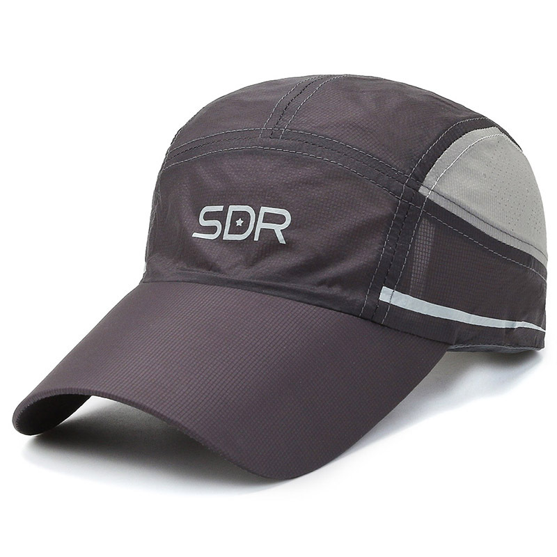 Summer Men's Baseball Light and Thin Mesh Sunshade Running Quick Drying Outdoor Duck Tongue Hat_voghion.com