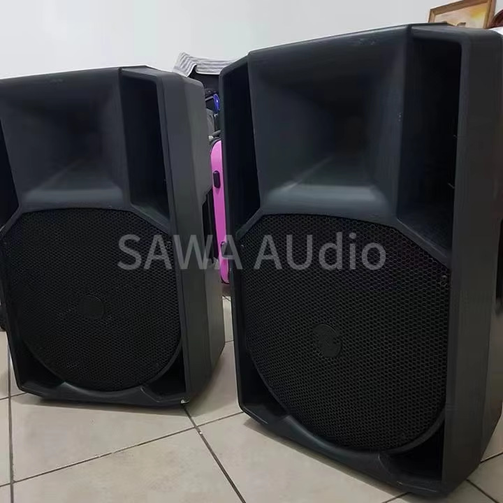 Sistema de sonido de escenario al aire libre de 15 pulgadas para instalación de equipos de sonido de conferencias de hotel