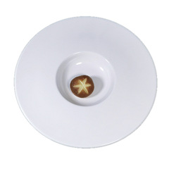 UMC7 wholesale straw hat plate pasta plate Western-style dish melamine tableware home use salad plate soup bowl pasta