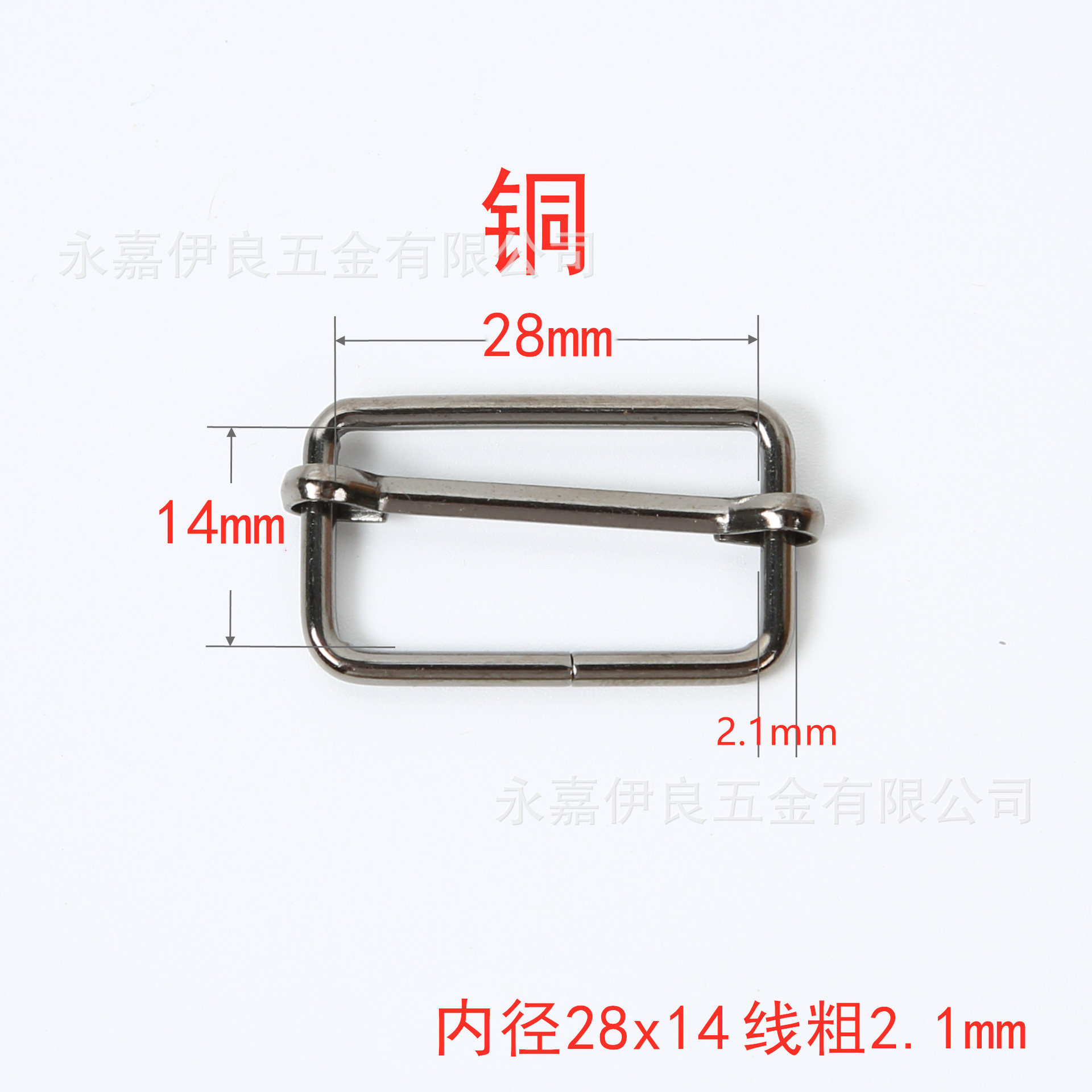 Venta directa de fábrica de hebillas metálicas en forma de D en stock, hebillas ajustables de acero inoxidable, nuevas hebillas de tracción, hebillas de tres niveles de cobre, hebillas de alambre de hierro. image 47