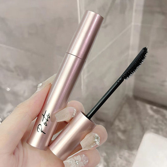POTO small sun mascara slender long curling lasting styling non-blooming non-makeup waterproof sweat mascara wholesale