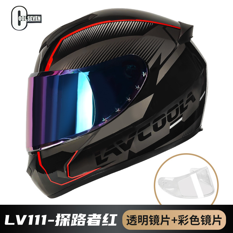 Casco certificado 3C motocicleta DOT Comercio exterior casco completo fábrica Four Seasons batería universal casco de coche eléctrico Clase A