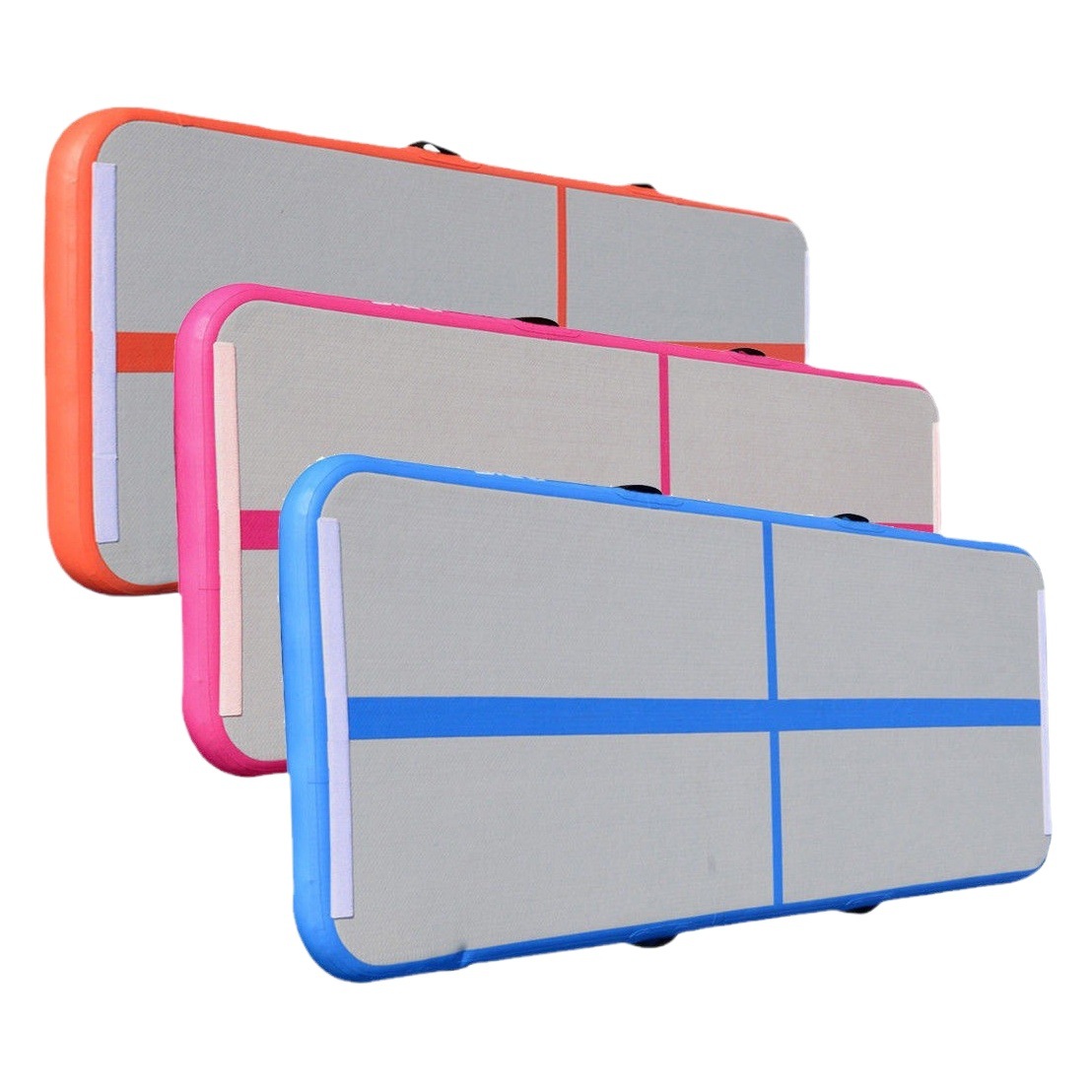 Cross-border exclusive brushed air cushion factory direct supply taekwondo air cushion training Mat yoga mat in stock inflatable gymnastics mat