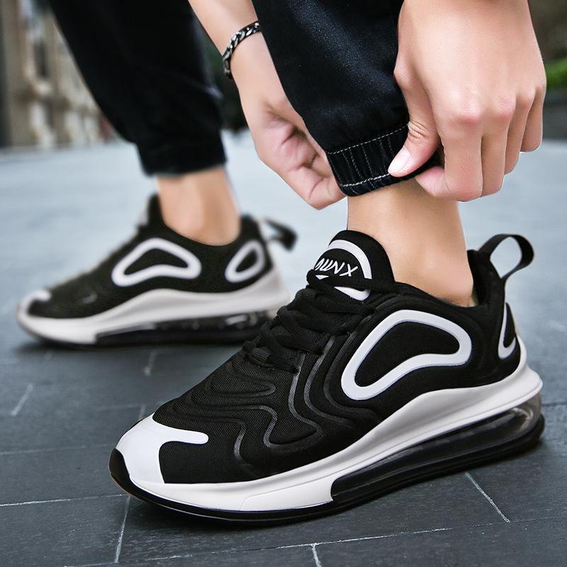 Zapatos para correr con colchón de aire de palma completa, zapatos para hombres, Sky Eye, transpirable y amortiguador, zapatos deportivos casuales al aire libre, hombres y mujeres, talla grande transfronteriza