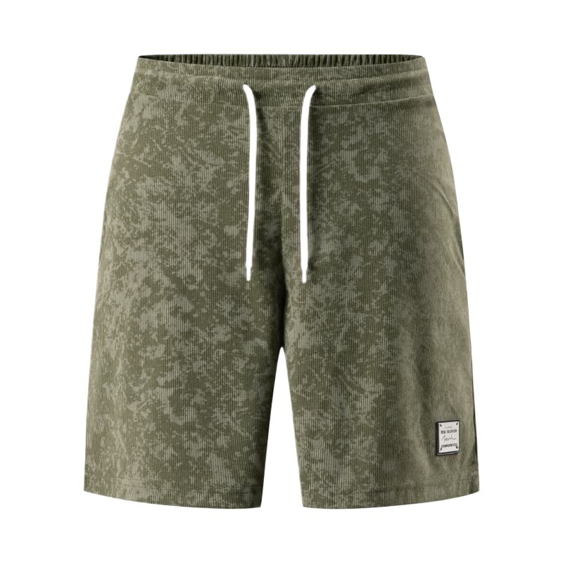 [Edición transfronteriza] 2025 verano de cordillera pantalones cortos jóvenes pantalones de cinco puntos hombres de verano coreanos pantalones deportivos de moda