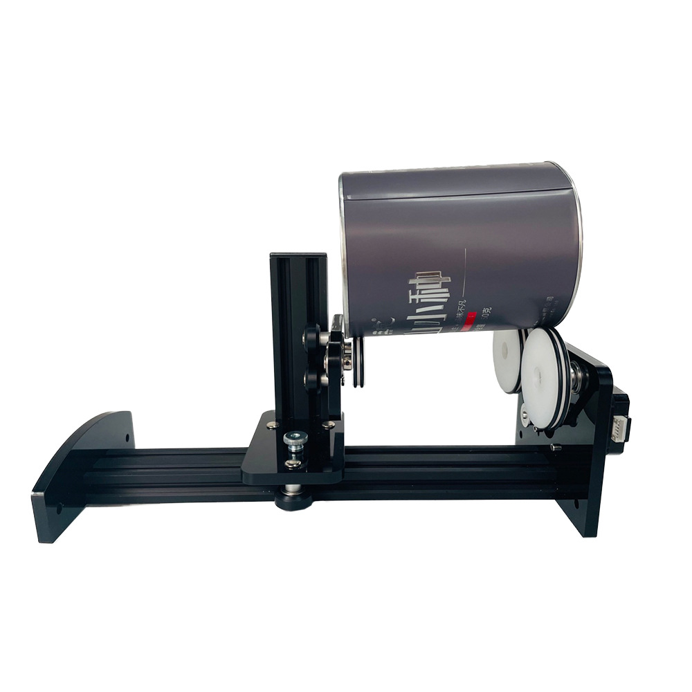 Accesorios de la máquina de grabado láser de bricolaje, eje giratorio láser automático, latas, frascos de cola, botellas de vino grabadas