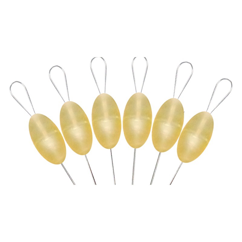 Regite Oxford silicone space beans bulk 100 sets olive-type raw glue does not hurt the line competitive positioning beans fishing gear