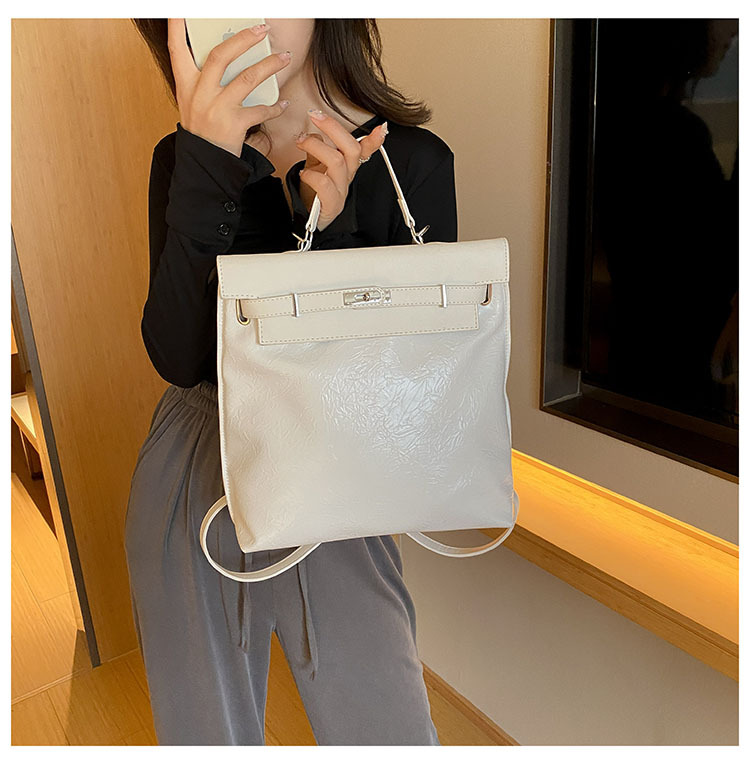 2023 Neue Doppel-Umhängetasche, Einzel-Umhängetasche, Umhängetasche, Dreifach-Nutzungstasche, Handgriff-Muster, Öl-Ledertasche, große Kapazität, beliebte Eimertasche_voghion.com