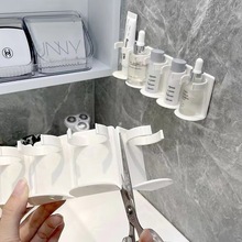 镜柜收纳神器免打孔柜内背面化妆品洗手池联排可裁剪卫生间置物架
