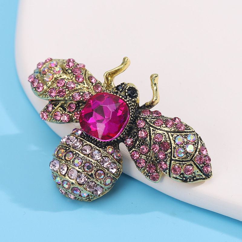 23g Weight Rhinestones Inlay Material Brooches Classification Banquet Occasion Alloy Material All Seasons Season Women's Gender Inlay Design Retro Style Retro Pin Alloy Inlay Rhinestones Women's Brooches 5