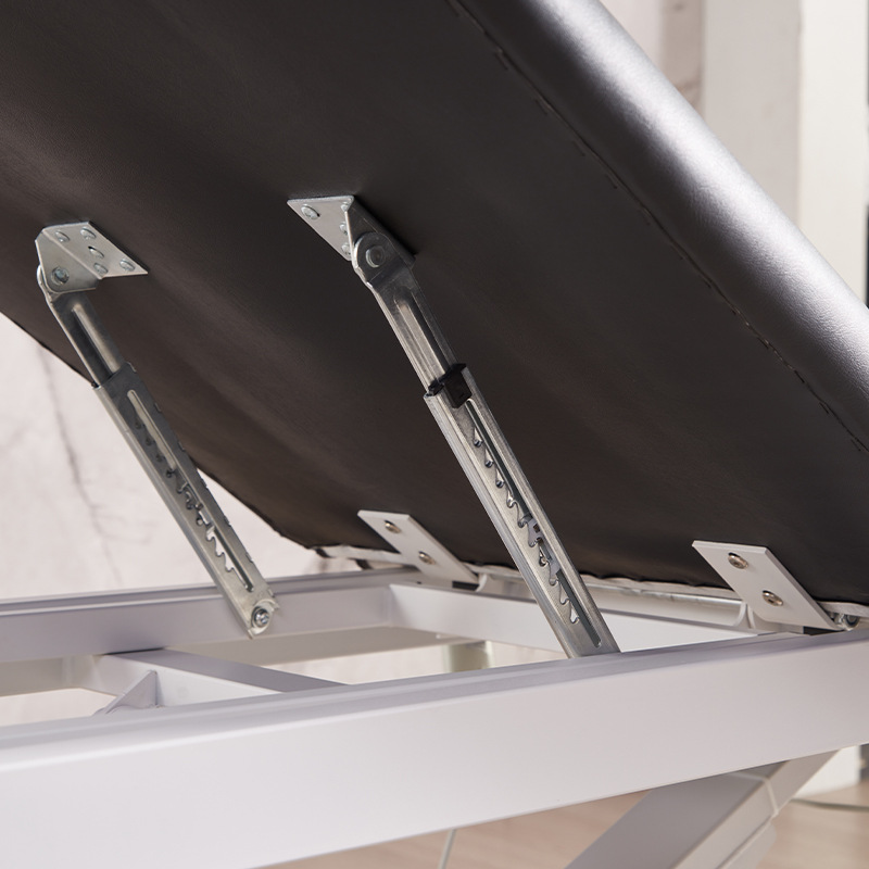 Cama de belleza eléctrica, cama de masaje, cama de belleza eléctrica de alta gama con elevación controlada por pedales, cama para depilación y tatuajes, cama de masaje, cama elevadora