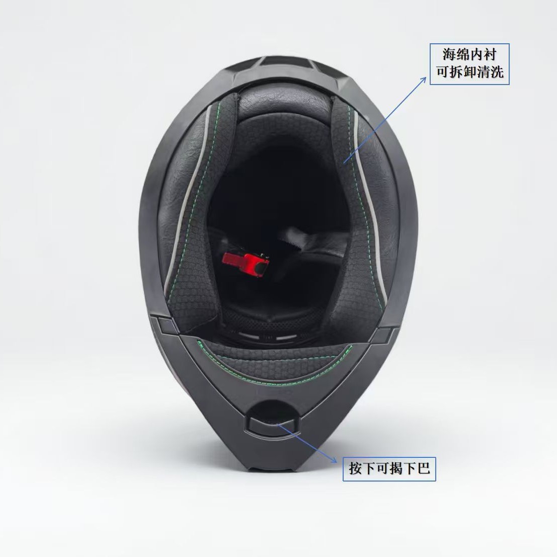 Fábrica de origen [DOT] casco de motocicleta masculino y masculino Bluetooth cuatro estaciones personalidad gran ala locomotora casco de carrera certificación C