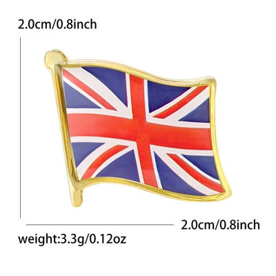 Exquisite British Small Flag Oil: Yaxa sancaqları
