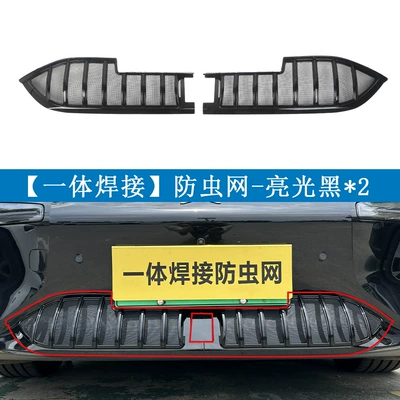 Suitable for the Xpeng Automobile anti-insect net - xiaopeng-26-model-mona-m03one-piece-welded-painted-black2