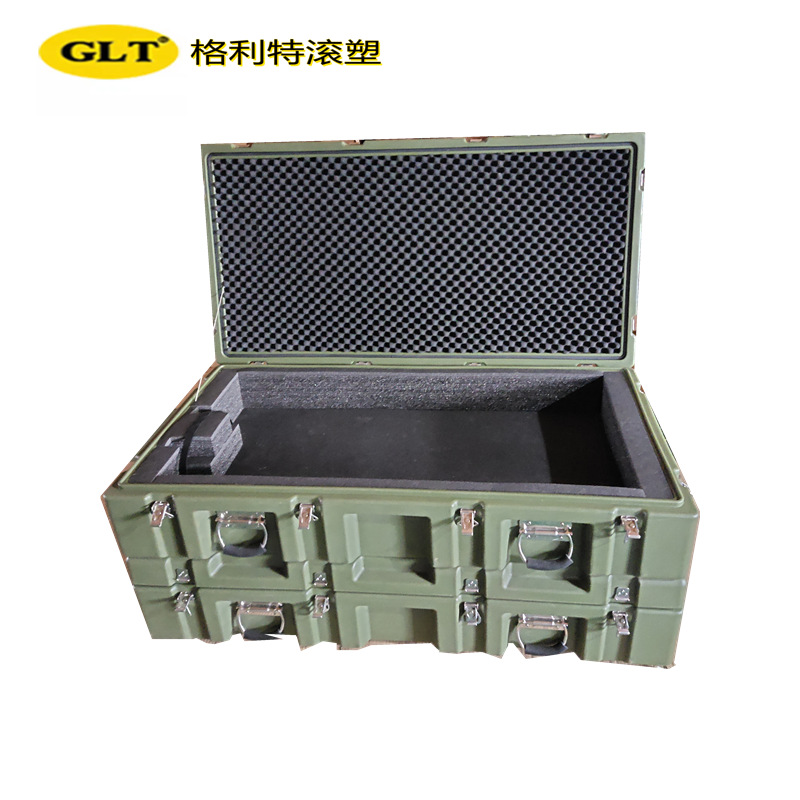 厂家加工滚塑工具箱 防撞物资箱 户外运输滚周转箱 空投箱定 制