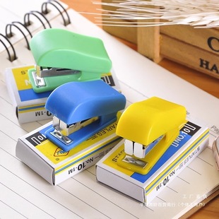Stapler Student Manual Mini Color Convenient Small Stapler Manual Simple Office Home Small Stapler
