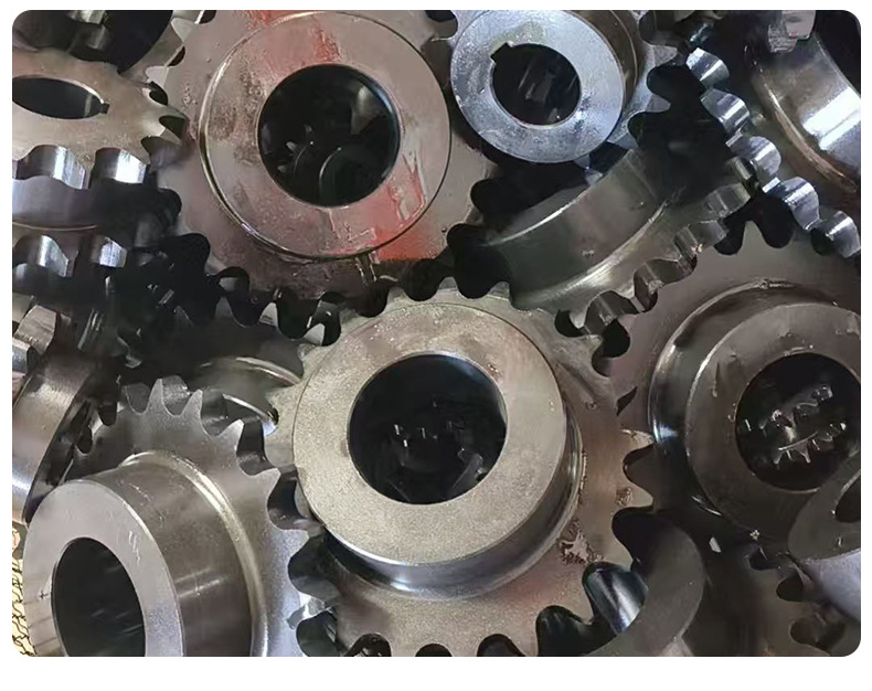 Industrial Transmission Sprockets, Single-Row and Double-Row Sprockets, Mechanical Parts, Large Pitch Conveyor Elevators, Non-Standard Sprockets