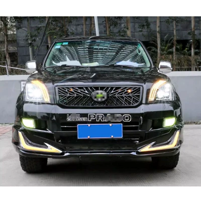 Applicable to 03-09 Old Prado Bully LC120TRD China Net Modification FJ120 Black Samurai TRD China Net