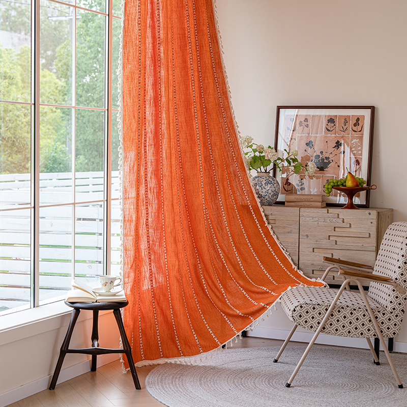 모카 스트라이프 오렌지 스루 로드