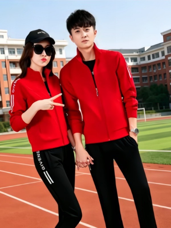 Autumn sports suit for men and women