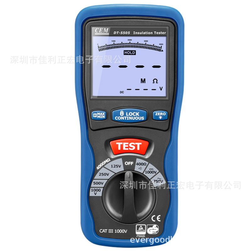 CEM华盛昌 DT-5505绝缘电阻测试仪