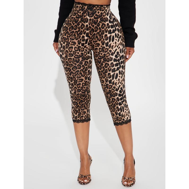 F 4654 Summer Slim Yoga Capris Summer Slim-Fit Yoga Pants Cross-Border Special