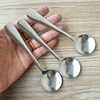 1010 stainless steel spoon long handle thick steel spoon watermelon spoon dessert spoon tuning spoon independent packaging logo