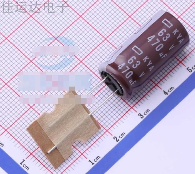EKYA630ETD471MK25S 规格 470uF 63V 引线型铝电解电容 原装供应