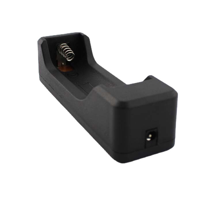 18650单槽座充电池充电座强光手电筒电池DC接口锂电池安全认证