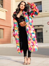 X 32958 Men's Fox Fur Hooded Coat �º���ëƤ������