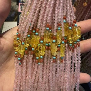 Songgang Factory Source Raw Beeswax Wholesale DIY Design with Beeswax Welfare Special Price Small Bracelet Standard Product